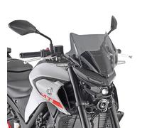 4128SK Kappa cupolino solo lastra fume 28x36,5cm per YAMAHA MT-03 321 2020-2022