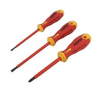 413 931 94 set: cacciavite isolato Phillips, piatto ERGONIC® 3 pz. FELO