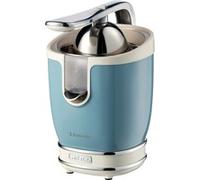 Ariete 413 Spremiagrumi Elettrico con Leva - Salvagoccia - Motore Silenzioso - 85 Watt - Design Vintage - Celeste