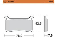 413101 BRAKE PAD SINTER FRONT CB 1000 R ABS NEO SPORTS CAFE BLACK EDITION 2023