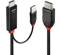 Lindy Cavo adattatore 41498 HDMI a DisplayPort 1 m con USB Type-A