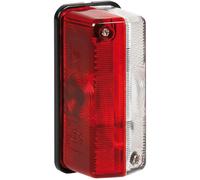 41514 Luce Ingombro, 12/24V - Bianco/Rosso