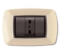 41528 Q.TA' 10 PLACCA LIFE LIVING PLAST AVORIO 3P