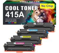 415A 415X Compatibile per HP Color Laserjet Pro MFP M479fdw 4-Pack