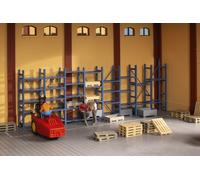 41660 Auhagen scaffalature e pallet resistenti HO scala 1:87