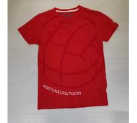 4181 MACRON RESEARCH T-SHIRT COTONE WORK HARD PLAY HARDER MAGLIETTA MAGLIA