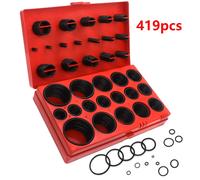 419/225PCS Set Assortimento di O-Ring Universale 32 Dimensioni Anello di Gomma Nitrilica Guarnizione O-Ring Guarnizione per Impianti Idraulici Riparazione di Rubinetti Automotive
