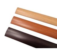 41mm/900mm Effetto Legno Piatto Alluminio Striscia Transizione Porta Pavimento