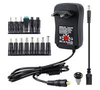 41W Adattatore Di Alimentazione, Alimentatore Universale 6-24V, Adattatore Di Alimentatore Regolabile, Adattatore Caricatore Con 14 Punte Dc E Inversione Polarity Converter, Per Elettronica Domestica