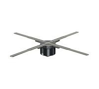 42-100CM 3D Hologram Fan Proiettore Wifi Pubblicità Display Luce Led Segno Lampada Olografica Trasmette Immagine Video Alta Definizione(60CM)