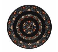 42 " Marmo Caffè Centrale Table Top Semi Precious Pietra Inserto Casa Deocr