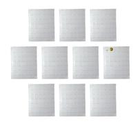 42 Pagina delle monete della griglia, pagina delle monete per i collezionisti, pagina di raccolta di monete commemorative, forniture per la raccolta di monete con una posizione di anello in metallo pa