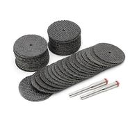 42 Pezzi 32mm Dischi Da Taglio Rinforzati Con Fibra Di Vetro Con Dischi Da Taglio Con Mandrino Accessori Abrasivi Per Mini Trapano Utensile Rotante