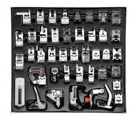 42 Piedini Piedino Per Macchina Macchina Da Cucire Kit Premistoffa Per Singer, Brother, Janome, Toyota, Elna, Aeg, Baby Lock