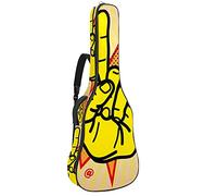 42 Pollici Chitarra Borsa Chitarra Zaino per Chitarra Elettrica, Basso Acustico Chitarra Classica Ukulele Mandolino Dito Medio