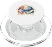 42 Risposta alla vita L'universo e tutto non fanno prendere dal panico PopSockets PopGrip per MagSafe
