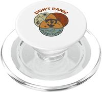 42 Risposta alla vita L'universo e tutto non fanno prendere dal panico PopSockets PopGrip per MagSafe