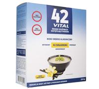 42 Vital Dieta a base vegetale a basso contenuto calorico al gusto di vaniglia - 510 g