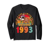 42 Year Old Sloth Vintage 1984 Limited Edition 42nd Birthday Maglia a Manica