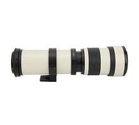 420-800 Mm Super Teleotdio Zoom Manuale FOCACSIONE PER LA CAMERA EF-S ATTENZIONE, Ottica Manuale Completa, Utilizzo di Ampia Gamma, Corpo in Lega di Alluminio, Bianco