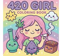 420 Girl Coloring Book
