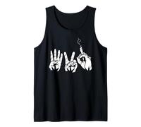 420 Hand Sign Smoking Weed Joint Marijuana Pot Smoker Gifts Canotta