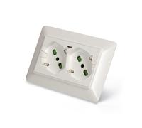 421000-27 Multipresa universale da incasso OPERA/MTX doppia presa bipasso