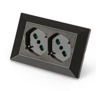 42101 Multipresa universale da incasso OPERA/PLA doppia presa bipasso