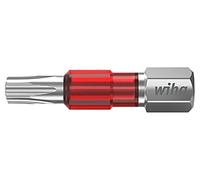 42111 Bit Torx® TX25 L. totale: 29 mm Fissaggio: 1/4" (C6,3 mm) 5 pz TY WIHA