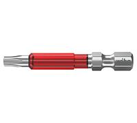 42130 Bit Torx® TX20 L. totale: 49 mm Fissaggio: 1/4" (E6,3 mm) 5 pz TY WIHA