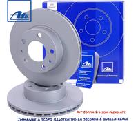 422151 Coppia 2 dischi freno ATE AUDI A1 8X1 8XK 8XF 2.0 TDI - 2 volumi - Coda s
