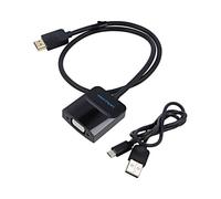 42451 adattatore connettore HDMI, VGA 0,5 m nero opaco. Vai: ABS VENTION