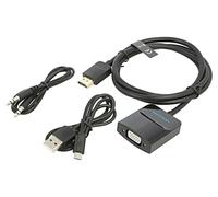 42468 adattatore connettore HDMI, VGA 1m nero opaco: ABS VENTION