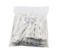 4250 pezzi 1206 per set di resistenze SMD, 170 valori da 1Ω a 10MΩ, tolleranza 1%, assortimento di componenti elettronici per circuiti e riparazioni