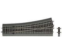 42534 Roco Scambio sinistro WI15 polarizzato L. 230 mm con massicciata