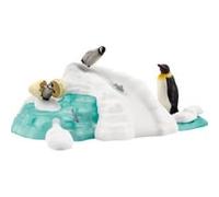 schleich 42661 Penguin Family Fun, from 3 years, WILD LIFE - Playset, 14 pieces