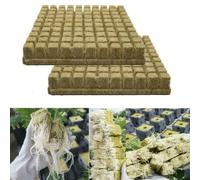 4272100 cubetti di lana di roccia per la crescita delle piante ottimali per la clonazione con grande drenaggio e permeabilità all'aria (100 pezzi, 25 x 25 x 25 mm)