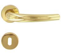 42737 Q.TA' 1 MANIGLIA TORINO 160P C/BOCCHETTA ORO LUCIDO