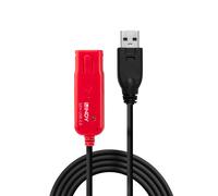42782 Prolunga Attiva USB 2.0 Pro, 12m 12m Verlängerungskabel Nero