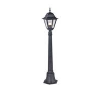 Lampione new york h 110 cm 1 luce grigio