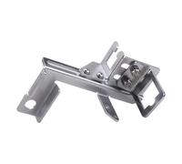 4283 Kit staffa cavo acceleratore e kickdown, regolabile, staffa collegamento carburatore in acciaio cromato adatta per SBC BBC Valvola farfallata Corpo farfallato