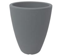 42923 Q.TA' 1 VASO ADONE ROUND D 30XH38CM GRIGIO
