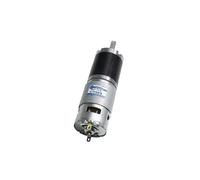 42GP-775 Planetary Gear Motor 12V24V Micro Adjustable Low Speed Small DC Geared Motor(24V 296RPM,Shaft Size 8mm)