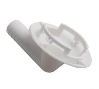 42mm AC Drain Hose Connector Flexible Plastic White | Flexible plastic material, elastic connection, fits faucets and pipes, white color, per durable build