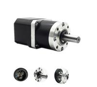 42MM Planetary Reducer Brushless DC Gear electronic starter 24V 45W High-strength Steel 8MM/10MM/Keyway Shaft 61mm electronic starter NWPNLXEA(1 Ratio 4.25,Round-10MM-D shaft)
