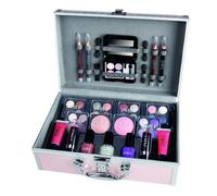 42pc Valigia Trucco Vegani Bellezza Cosmetico Set Regalo Viaggio Contenitore