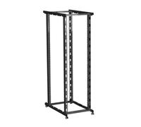 42U 48,26 cm cornice aperta Rack della Custodia - 1000 mm profondità - Nero - armadietto di rete Server