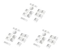 42x Adesivo per Coperchio Rivestimento Bracciolo Pulsante Interruttore Fine3163