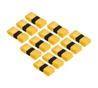 43.3" Nastro Impugnatura Racchetta Tennis 12pz PU Giallo