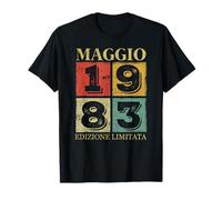 43° Compleanno 43 Uomo Anni Maggio 1983 Regalo Maglietta